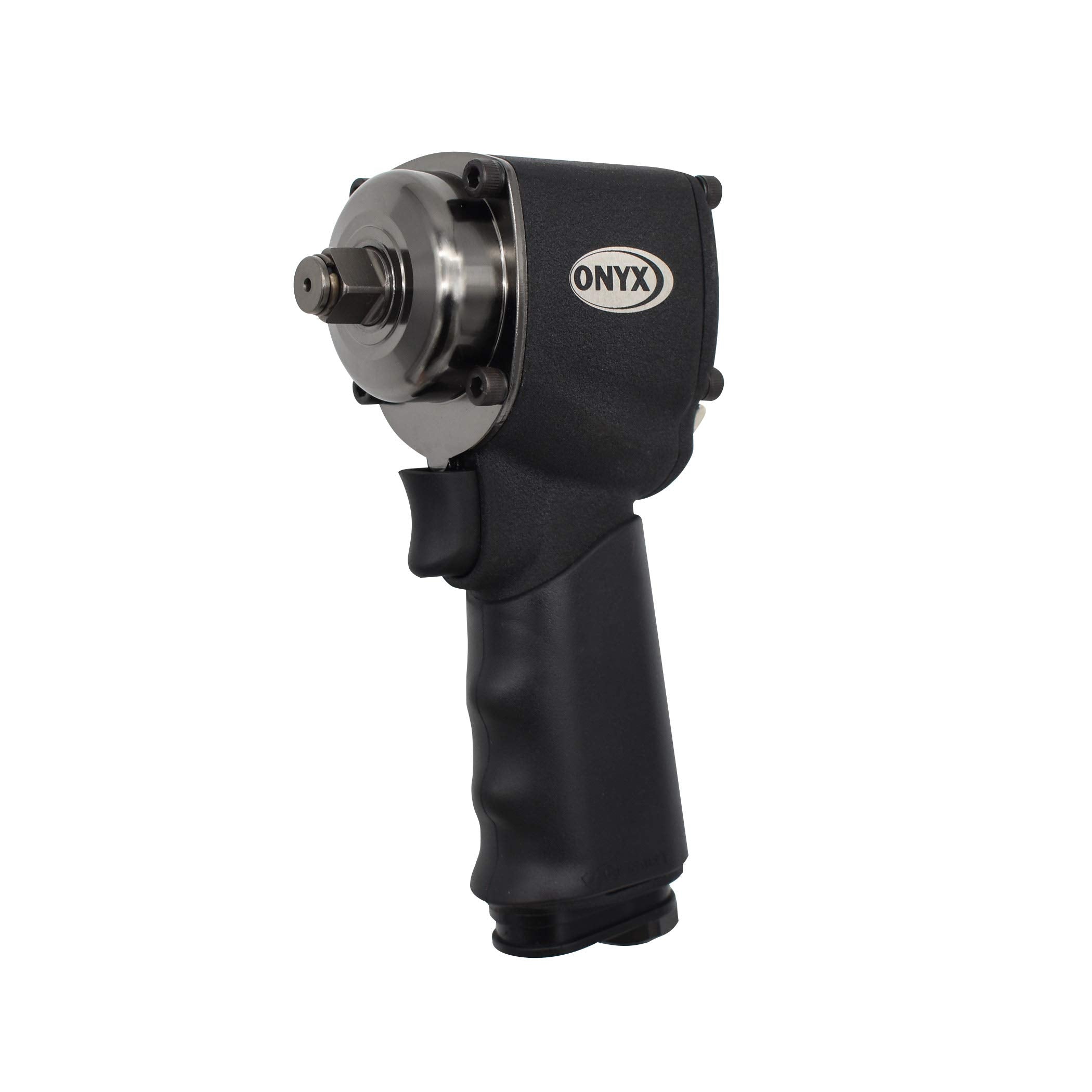 Astro Pneumatic Tool 1822 Onyx Nano Impact wrench in use, lightweight handling and reliable torque.