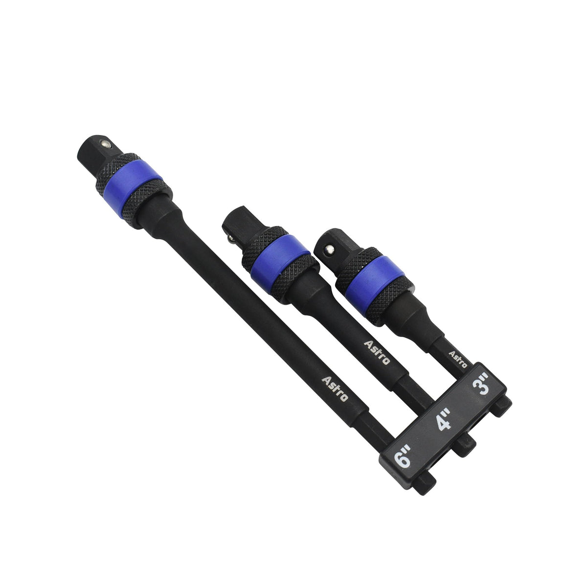 Astro Tool 78103 locking hex shank extensions securing sockets for high-torque work