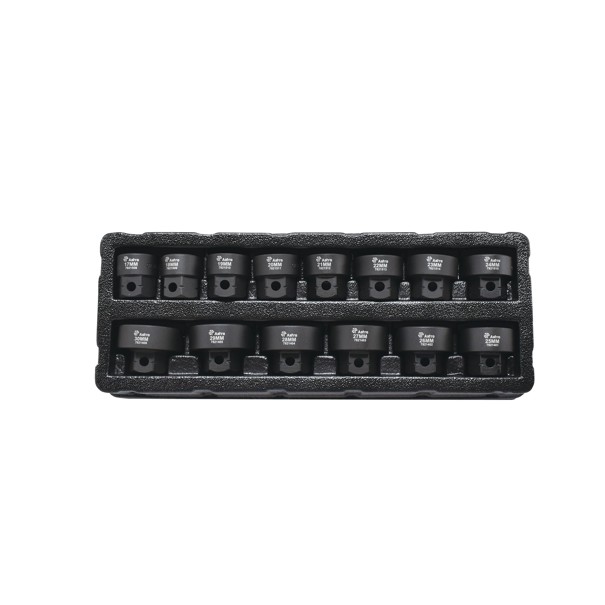 Astro Tools 78214 nano socket set in a low-profile design for tight spaces.