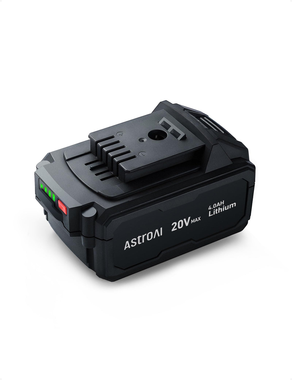 AstroAI 4000mAh 20V battery front view for extended runtime.