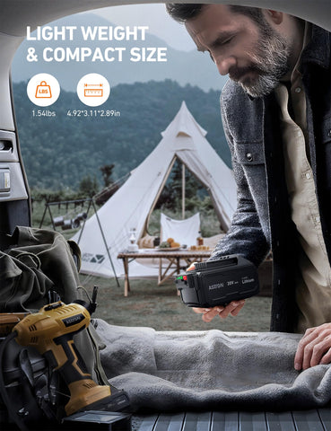 AstroAI battery durable housing for rugged use.