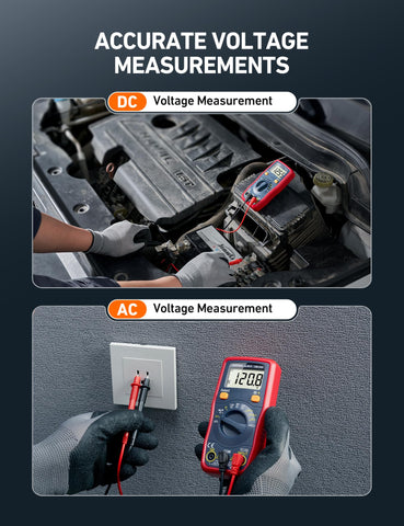 AstroAI auto-ranging DMM simplifies measurement across multiple ranges.