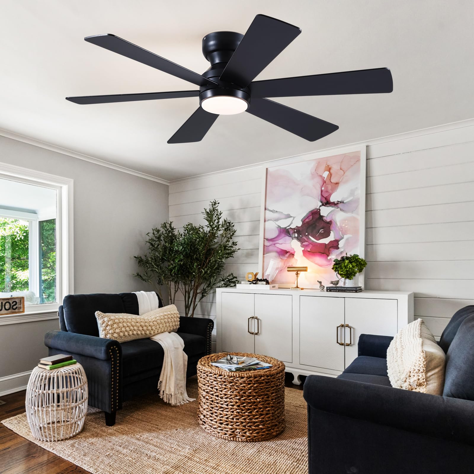 Asyko bedroom ambience with gentle airflow and warm lighting.