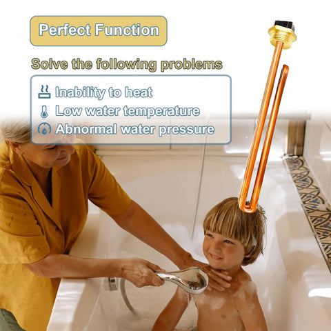 ATEEfaee screw-in heating element enabling quick, tool-free installation.