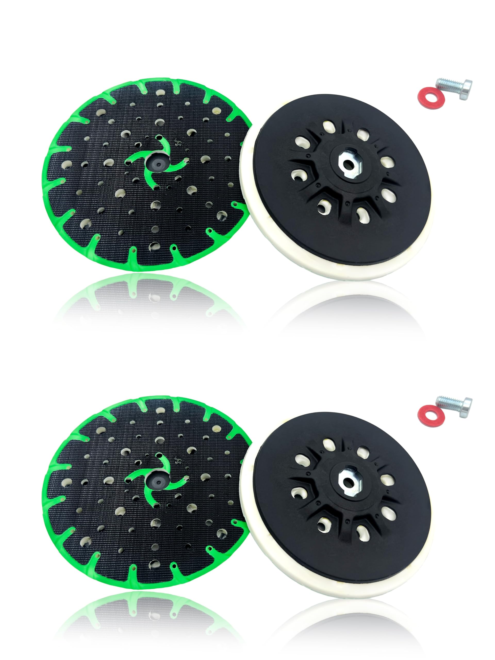 ATEEfaee 202460 hard pad front view for Festool sander, improves stability.