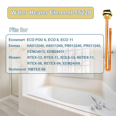 ATEEfaee 55220 element screw-in design enables quick installation.