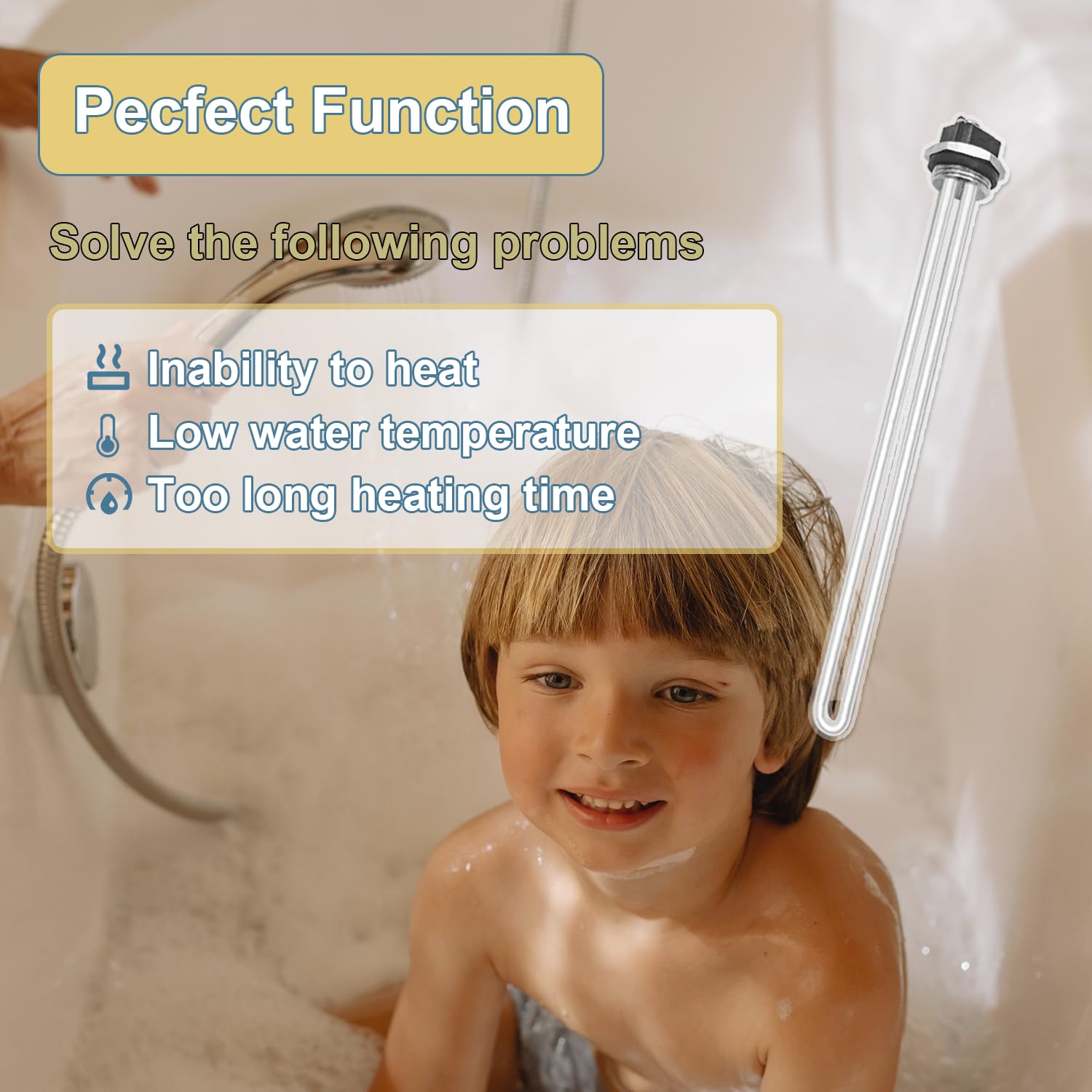 ATEEfaee new gasket included with water heater element