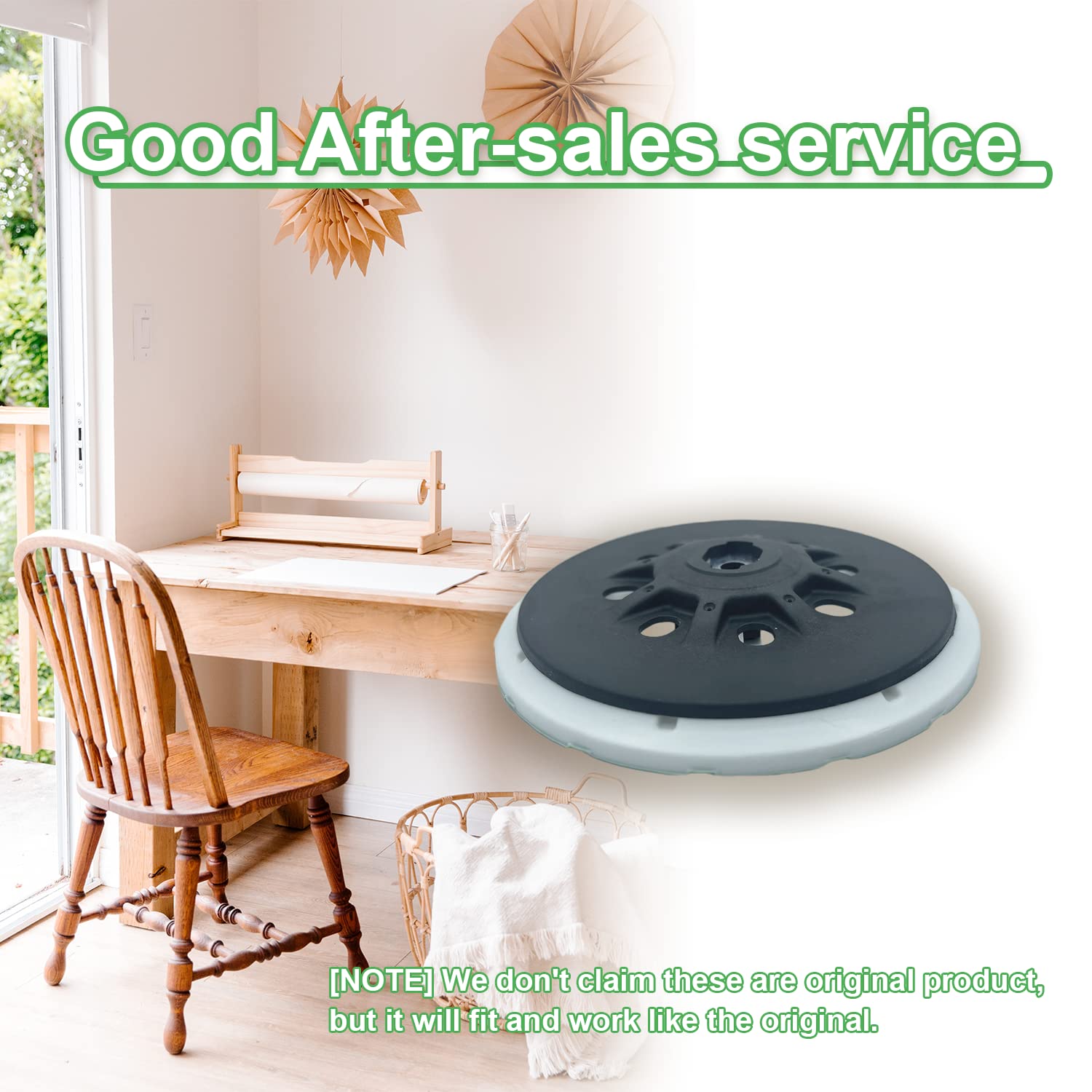 ATEEfaee packaging including one 6-inch sanding pad ready for use.