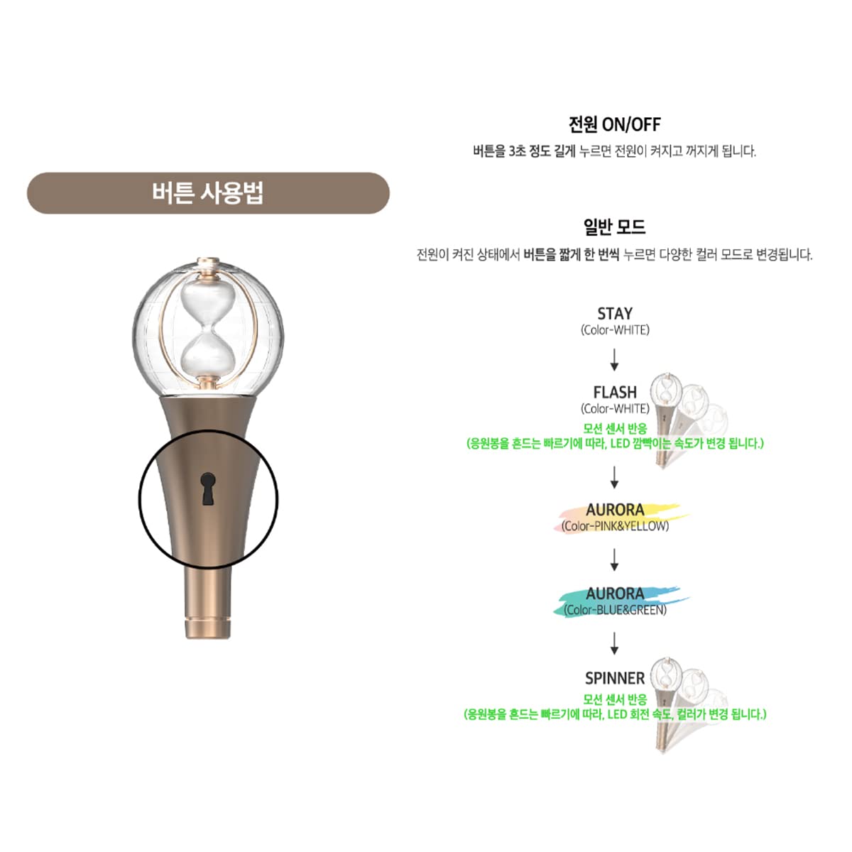 ATEEZ Official Light Stick ver.2 packaging image featuring official branding.