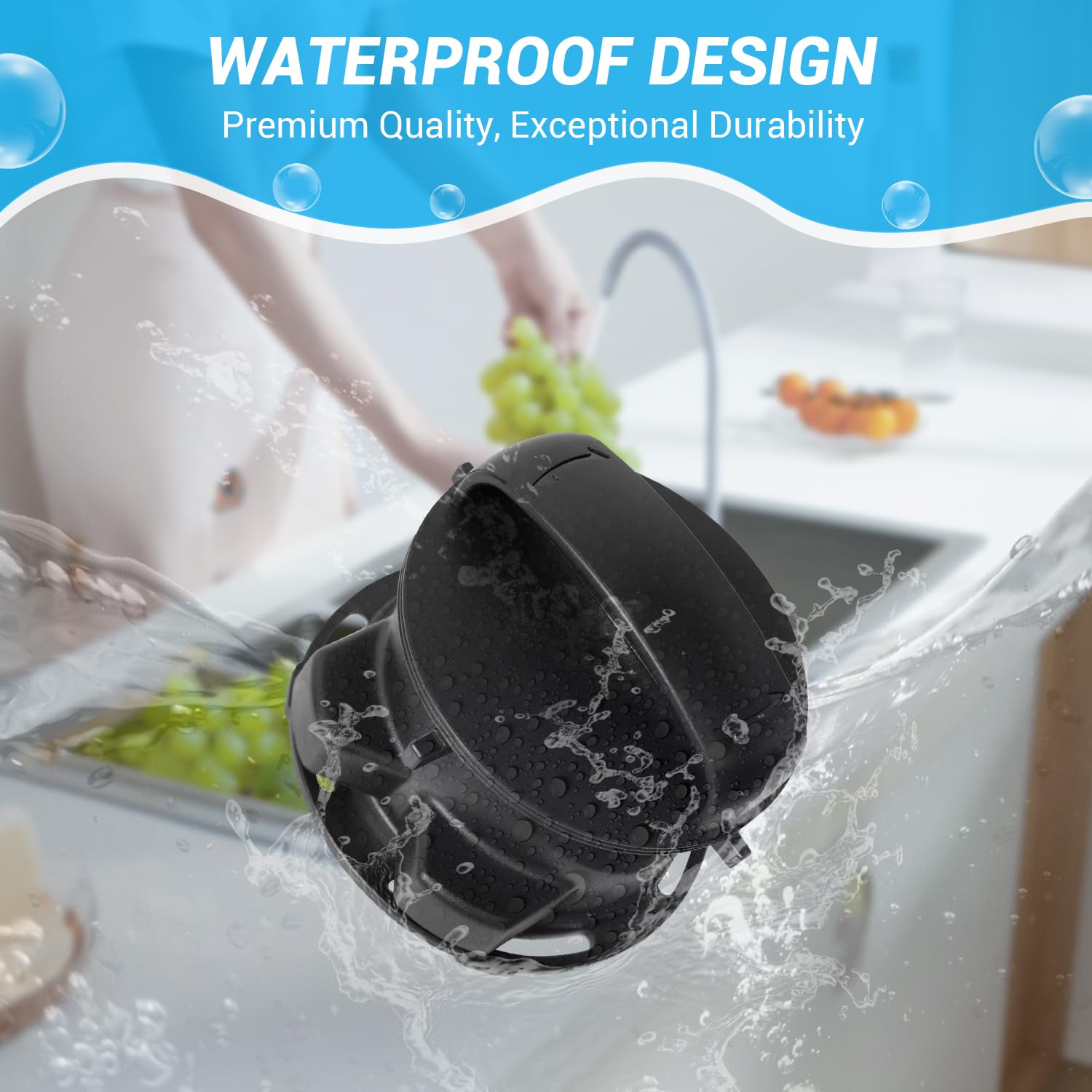ATESMO easy-clean design enables quick rinsing after use.