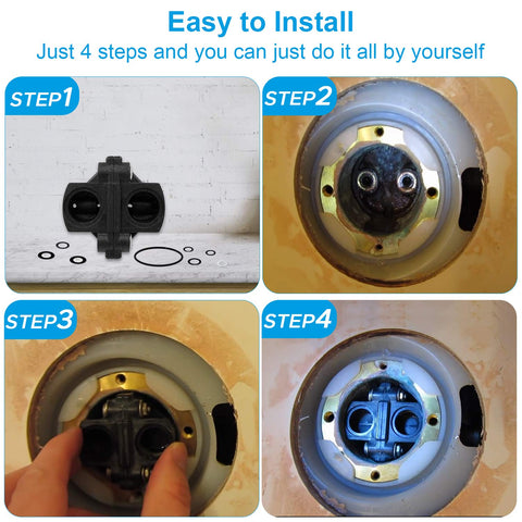ATESMO Kohler-compatible shower valve replacement supports consistent water pressure