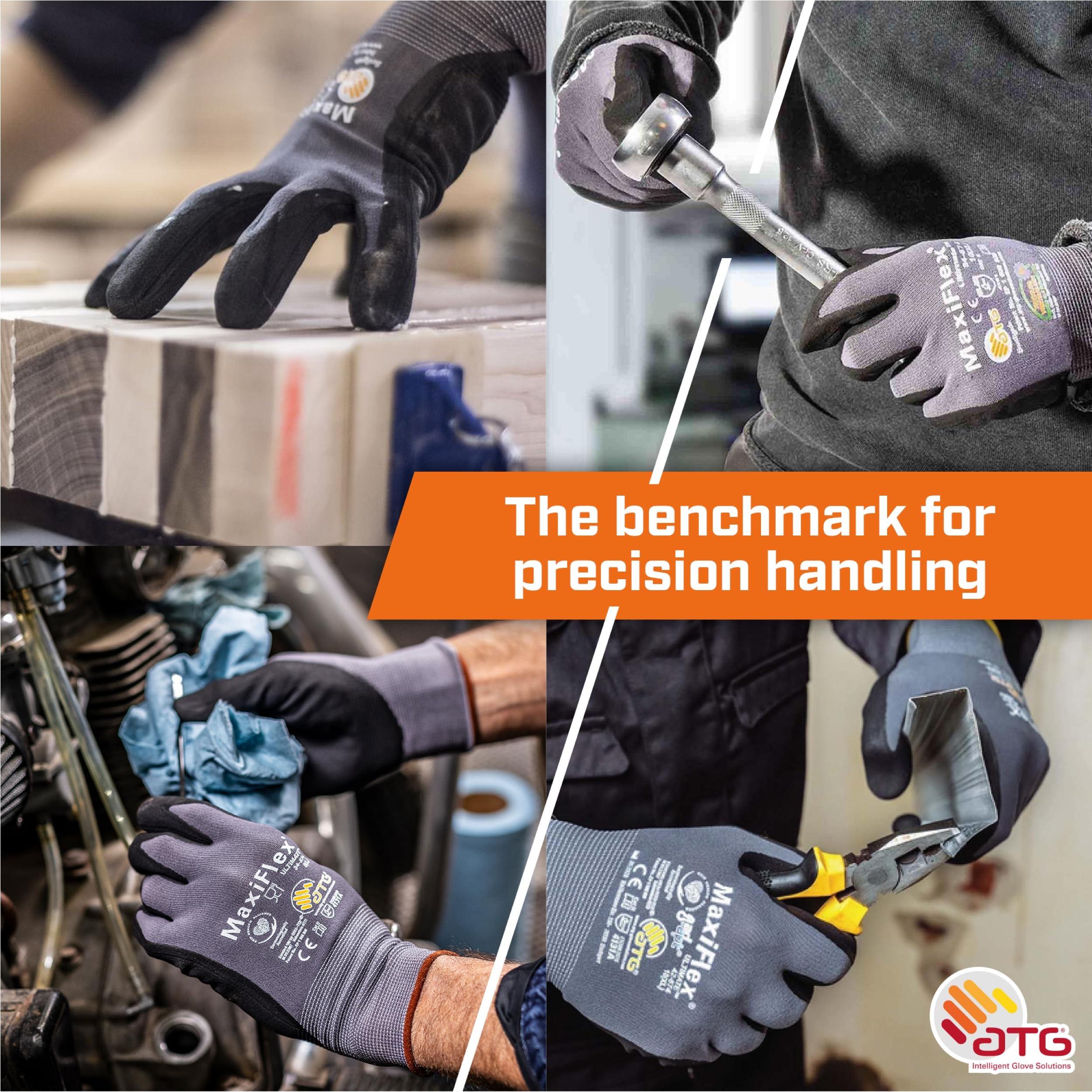 ATG MaxiFlex Ultimate glove enhances precision and dexterity