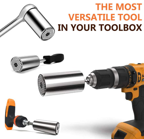 Athlife drill adapters included for easy pairing with most drills.