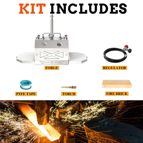 Double-door setup on ATkrou forge speeds heating for forging tasks