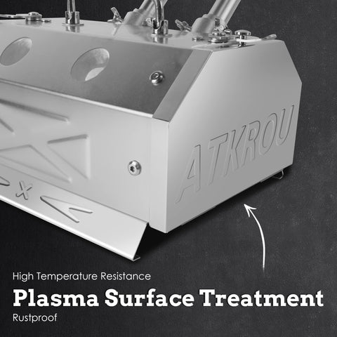 ATkrou GY200 plasma surface treatment on the stainless steel exterior