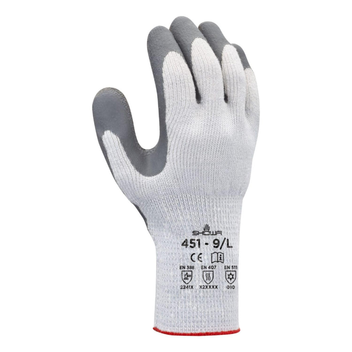 Atlas Glove Atlas Showa Therma-Fit insulated gloves in grey offer cold-weather warmth and secure grip.