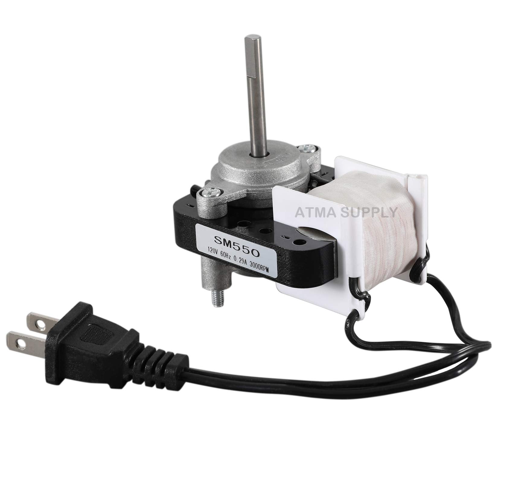 ATMA SUPPLY motor with reversible CCW CW rotation for multiple fans