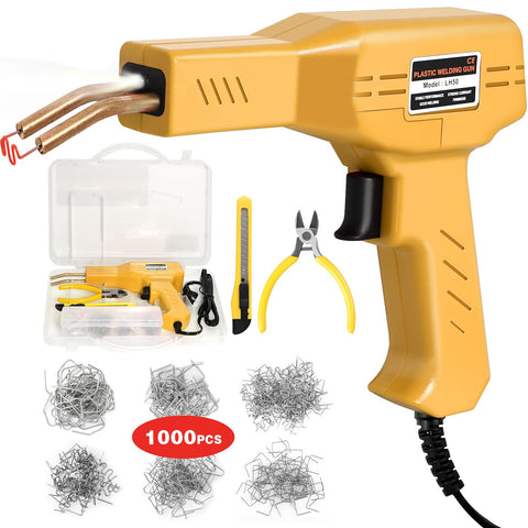 ATOLS plastic welder front view for easy handling and quick repairs.