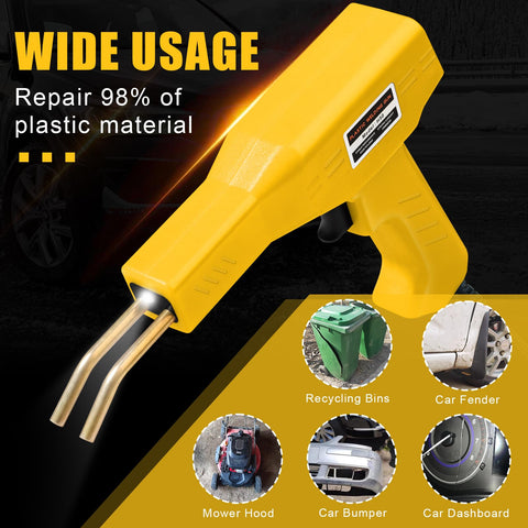 ATOLS plastic welder heat indicator light enables safe operation.