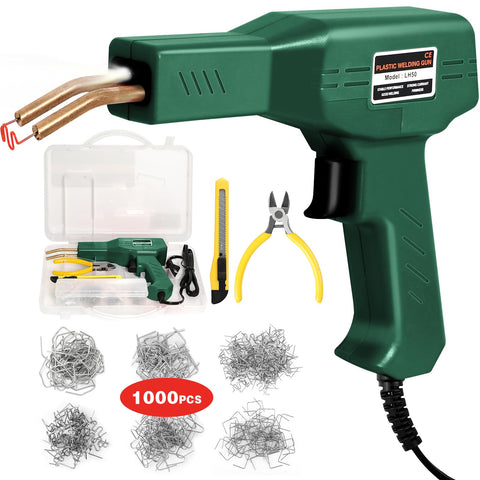 ATOLS upgraded plastic welder front view showing compact, user-friendly design for quick repairs