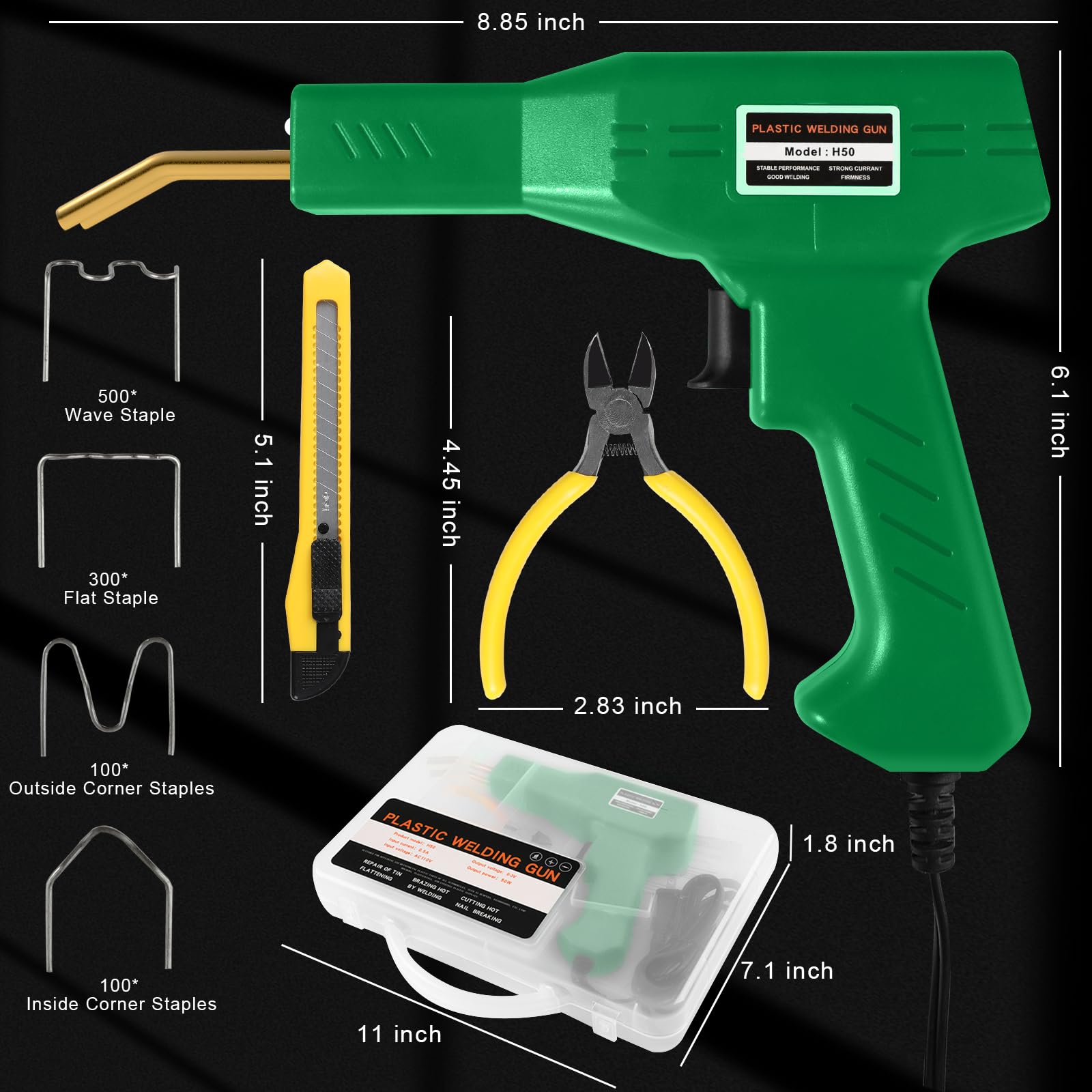 ATOLS portable case keeps tools ready for bumper and plastic panel fixes