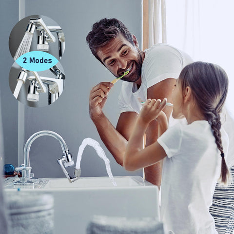 ATQ brass connectors and ABS body for durable faucet filtration