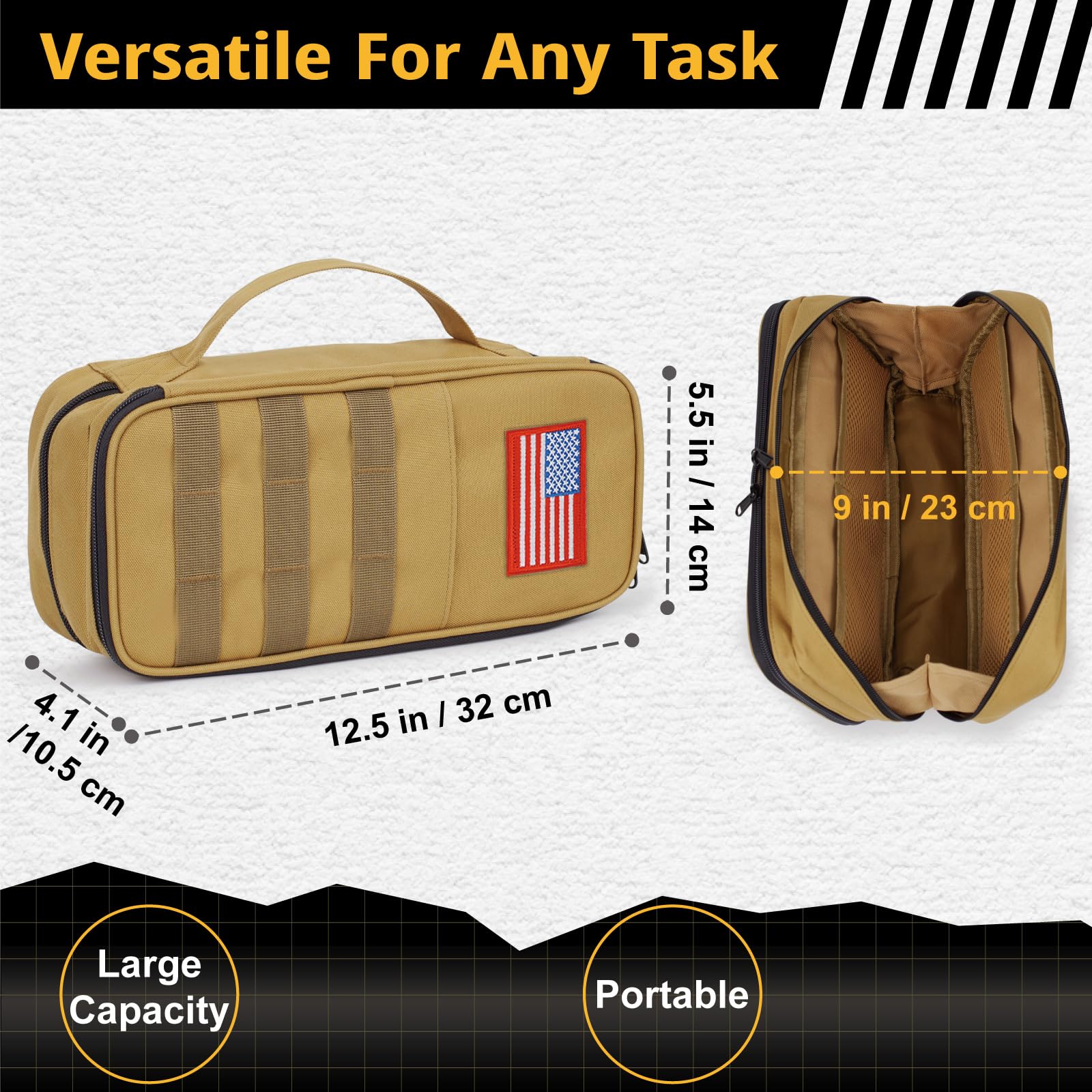 ATRIPACK compact edc travel gear bag suitable for carpenters and electricians