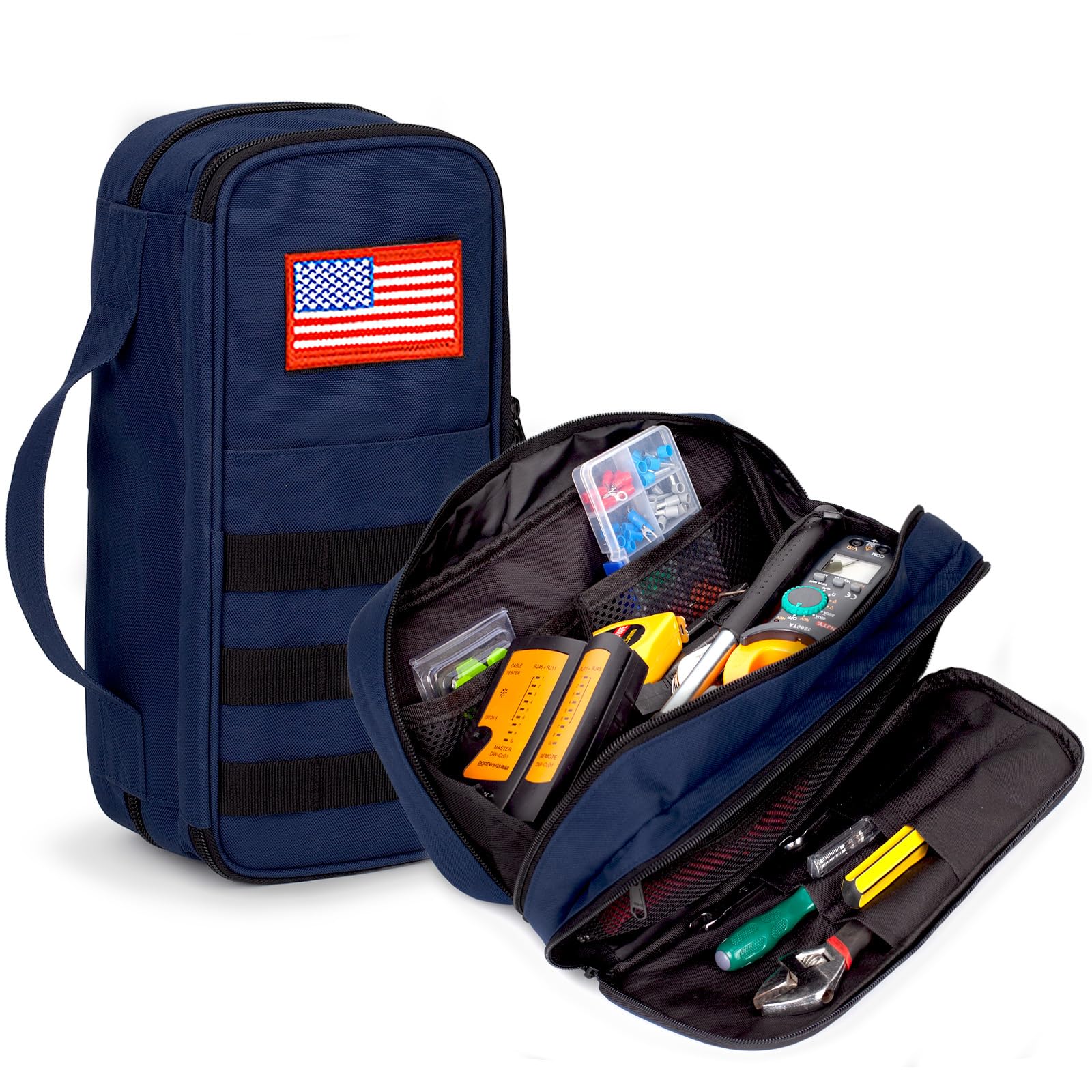 ATRIPACK tactical tool bag front view highlights compact size for daily carry