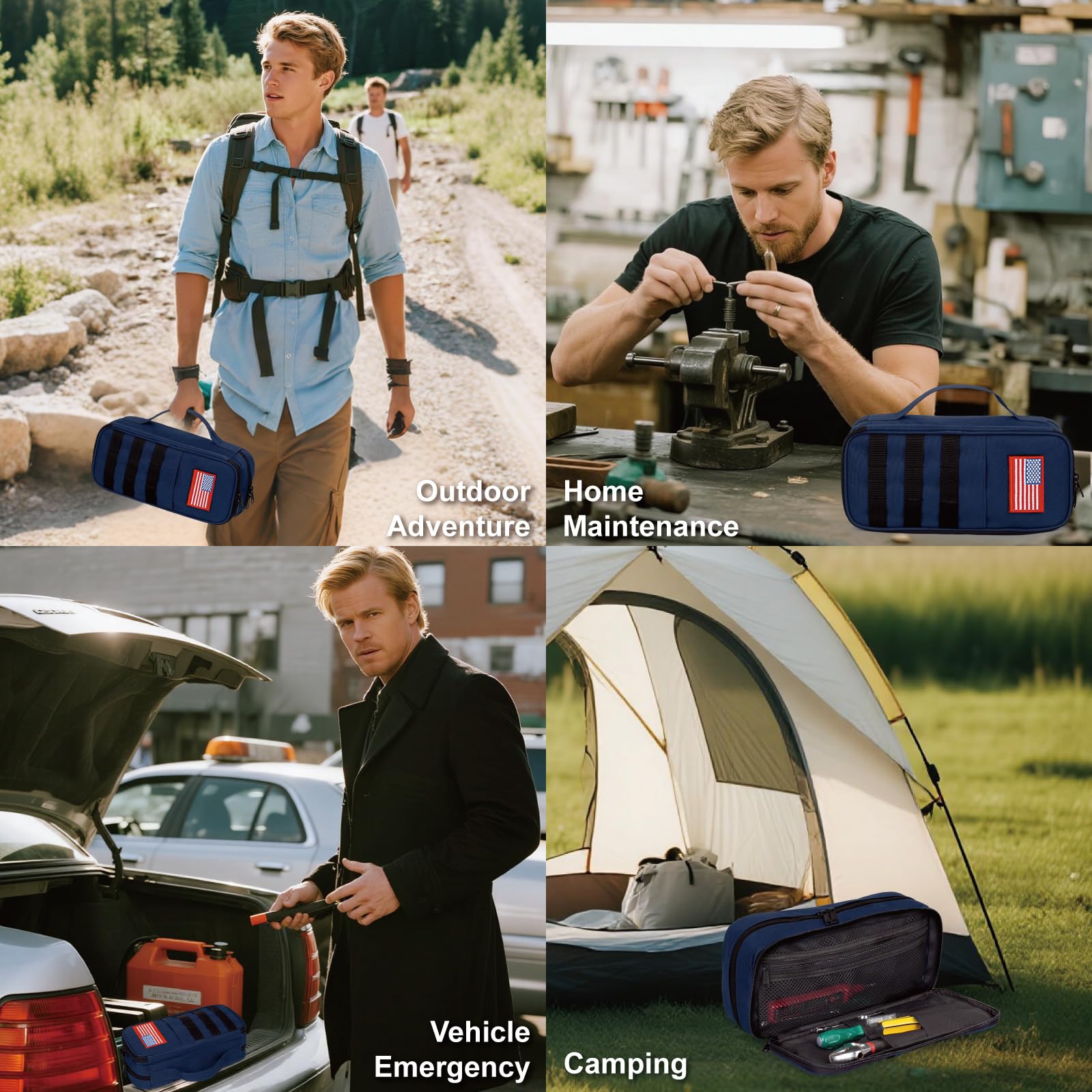 ATRIPACK tactical tool bag open main compartment enables quick tool access