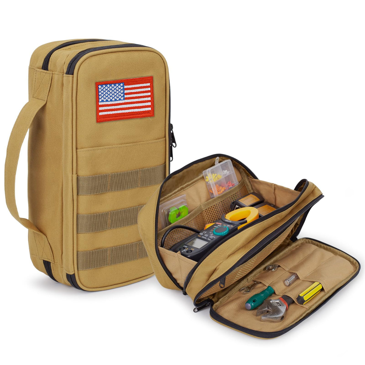 ATRIPACK Tactical Tool Bag with wide mouth opening for easy access on the job