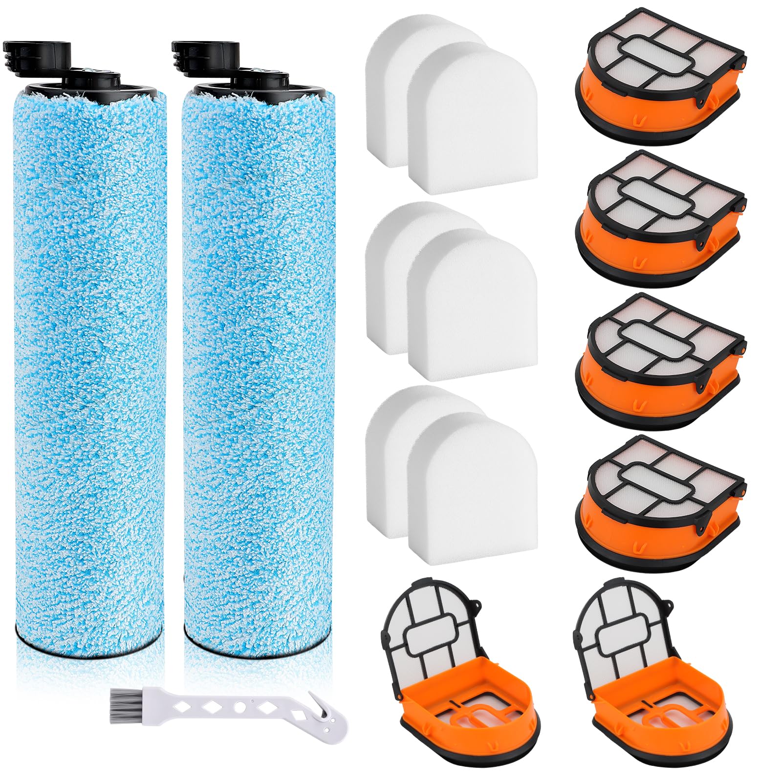 Attemart WD161 roller brush cleans hard floors with deep dirt pickup.