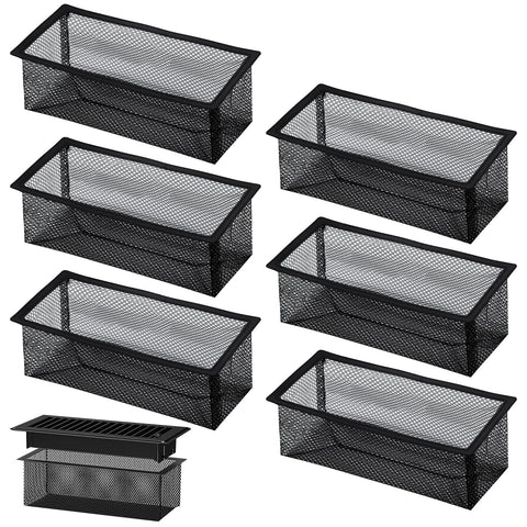 Attramite floor register cover trap front view captures debris before entering ducts