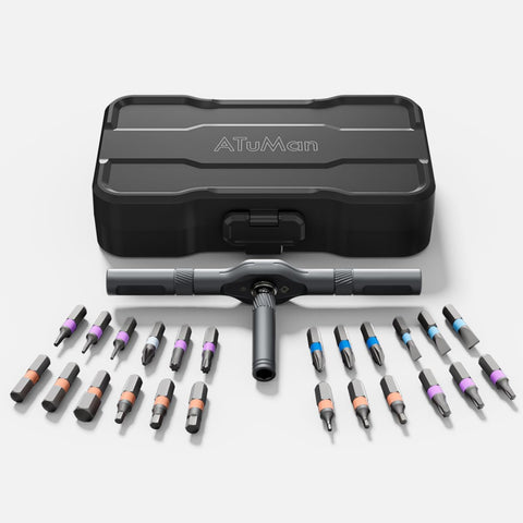 ATuMan 24-in-1 ratchet set for versatile quick fixes