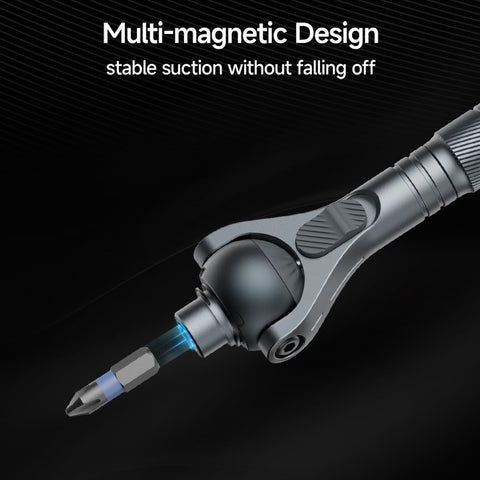 ATuMan ergonomic non-slip grip enables one-handed operation in tight spaces.