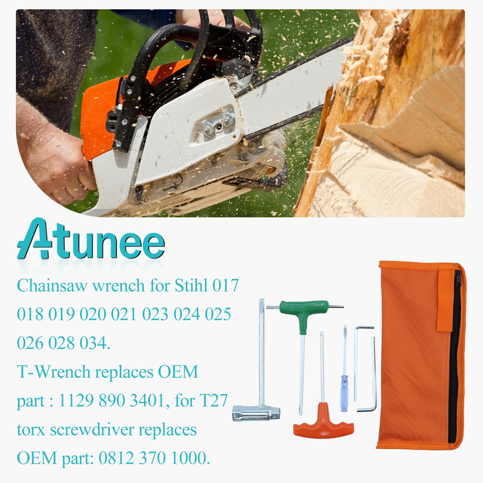 Atunee T27 Torx screwdriver close-up for OEM part replacement
