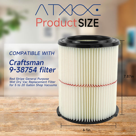 ATXKXE 38754 filter washable and reusable for budget-friendly maintenance.