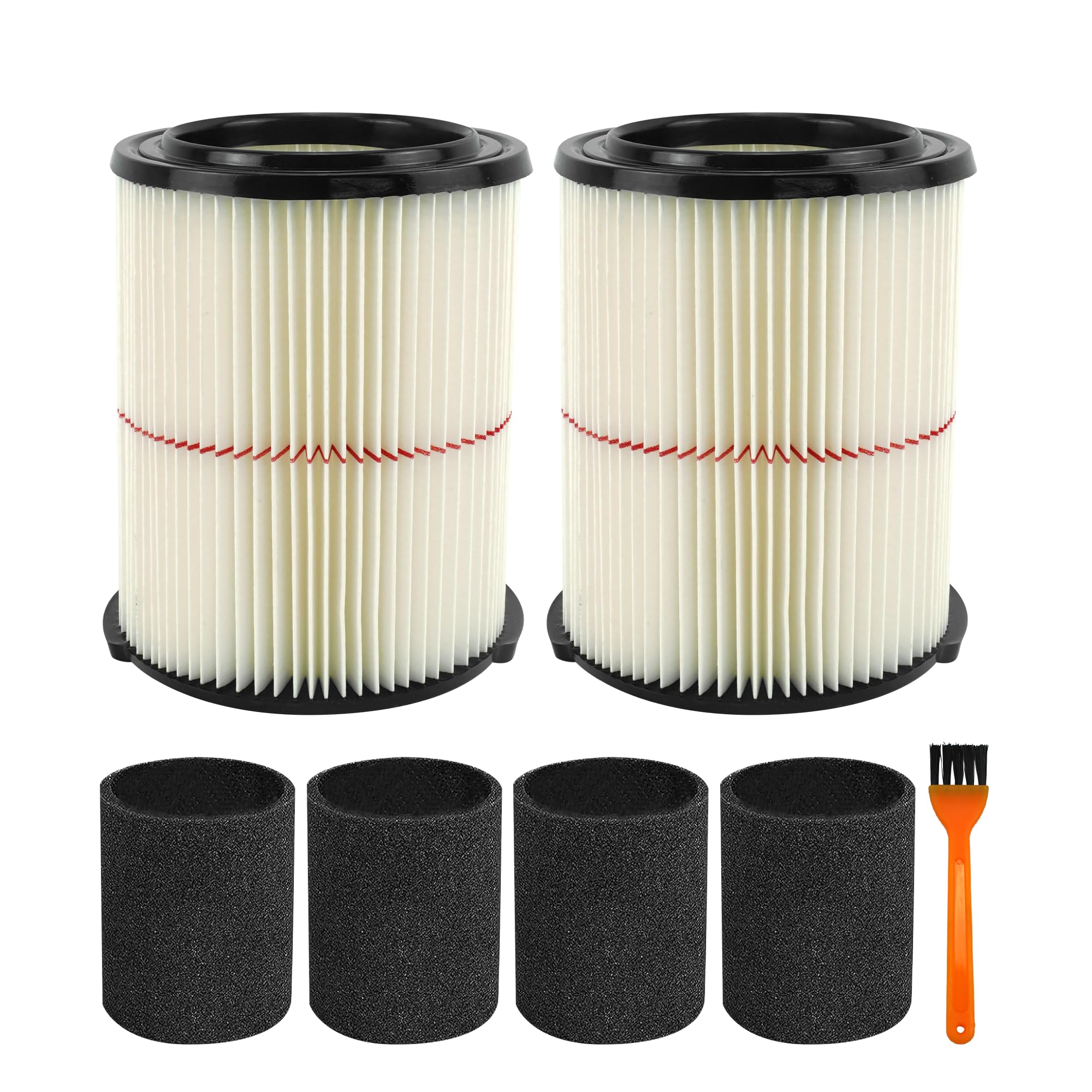 ATXKXE 38754 replacement filter for Craftsman vacuums improves filtration.