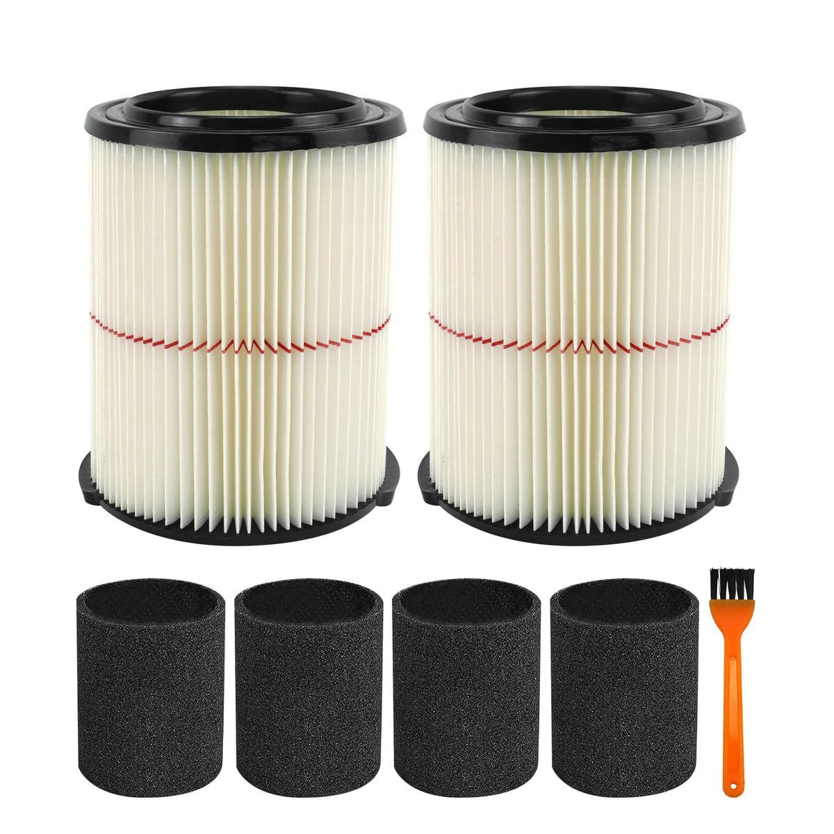 ATXKXE 38754 replacement filter for Craftsman vacuums improves filtration.