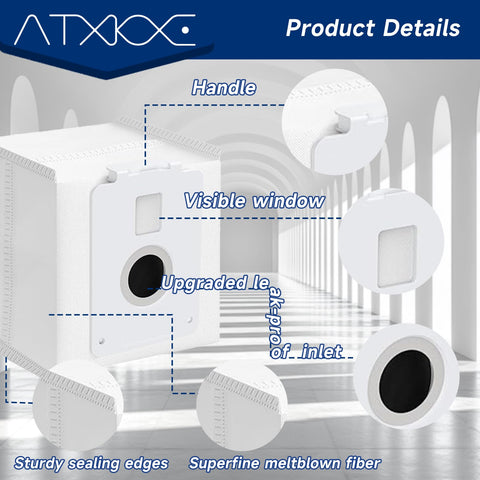 ATXKXE CordZero replacement bags are easy to install and swap