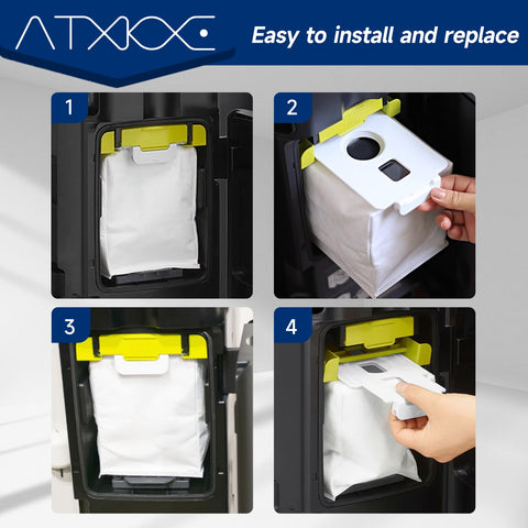 ATXKXE 12-pack dust bags help maintain vacuum performance with less mess