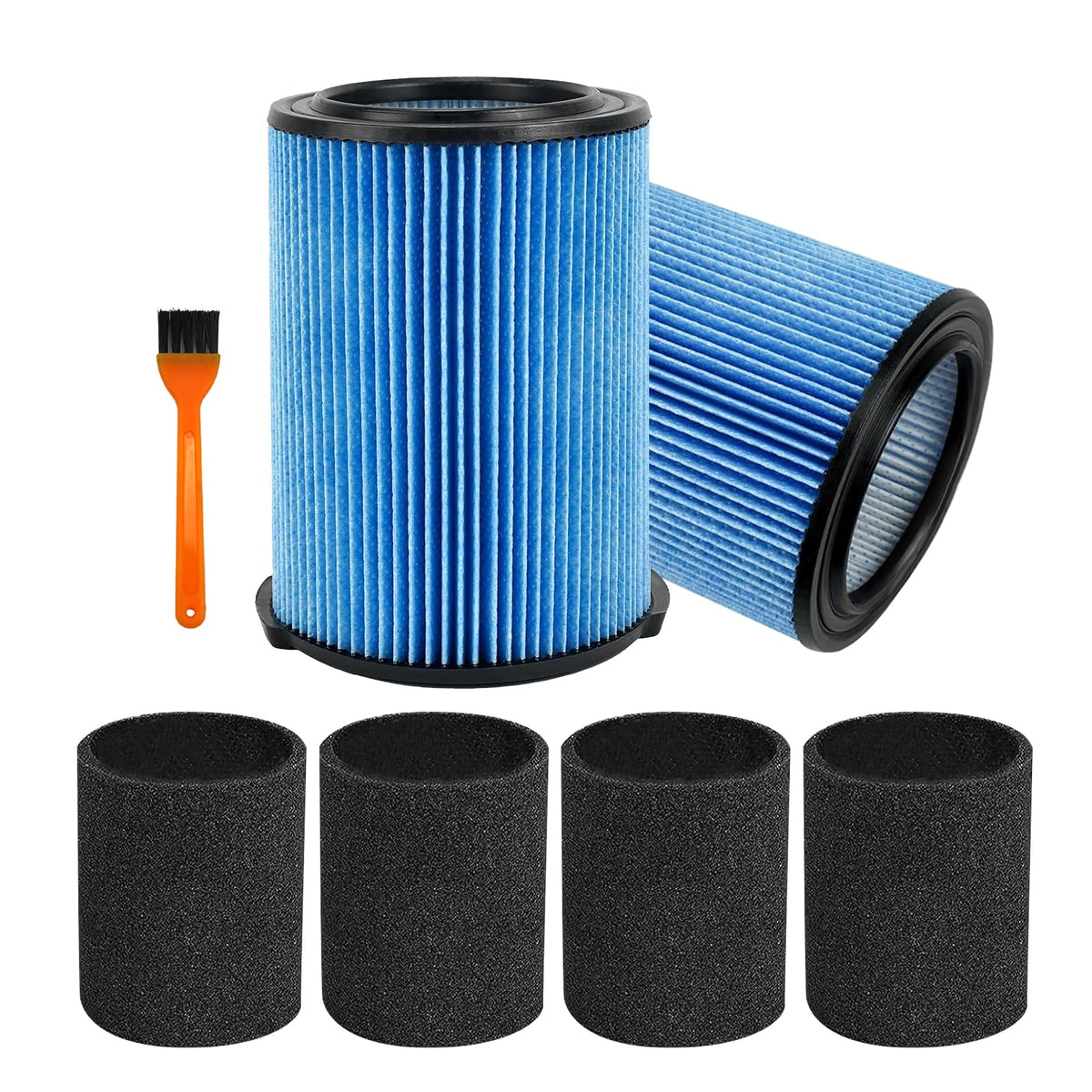 ATXKXE Vf5000 filter kit for 5-20 gallon vacuums improves air quality