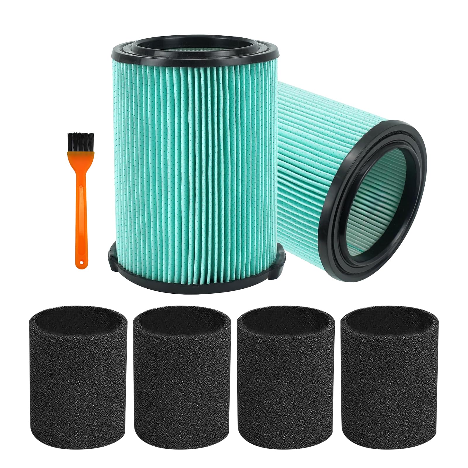 ATXKXE VF6000 filter with pleated design for efficient filtration.