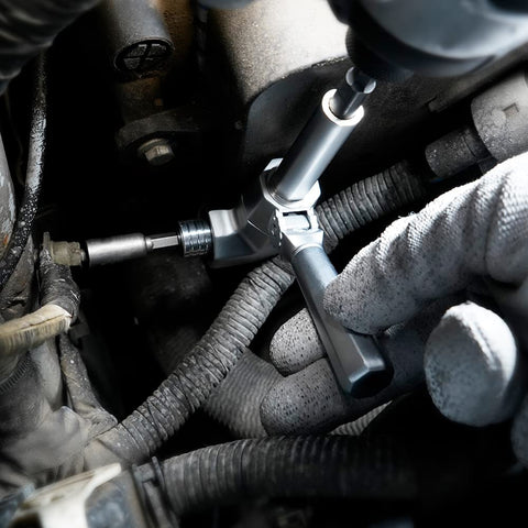 AUCO all-metal housing with steel gears for durable performance