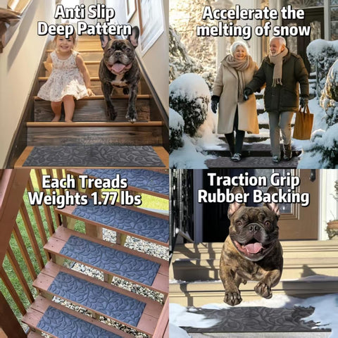 Aucuda durable weighted treads resist wind during spring
