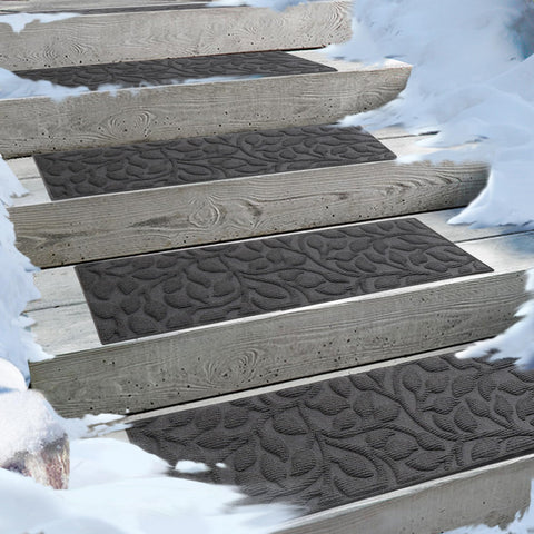 Aucuda stair treads at the front door showing safe footing and style