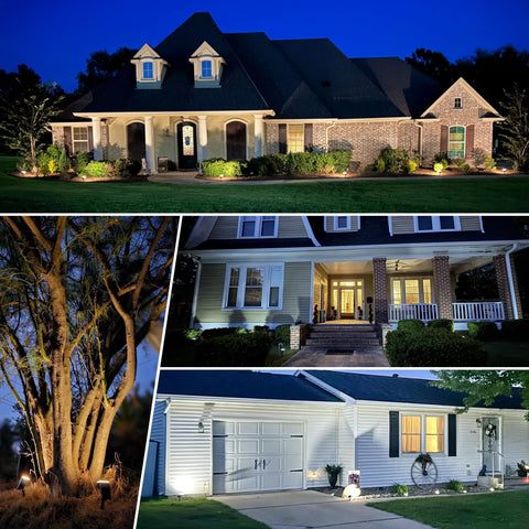 AUDERWIN high-brightness solar lights offer hands-off operation with auto mode.
