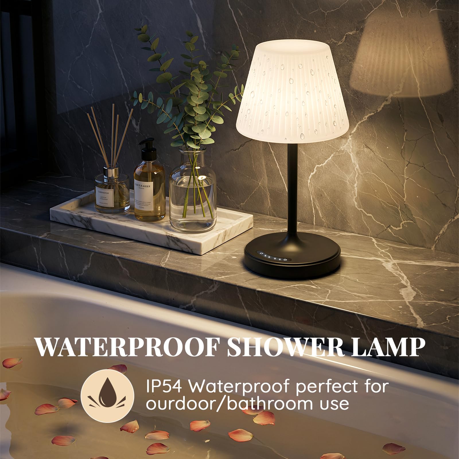AUDLES 3-color dimmable light adapts from warm to cool for any mood.