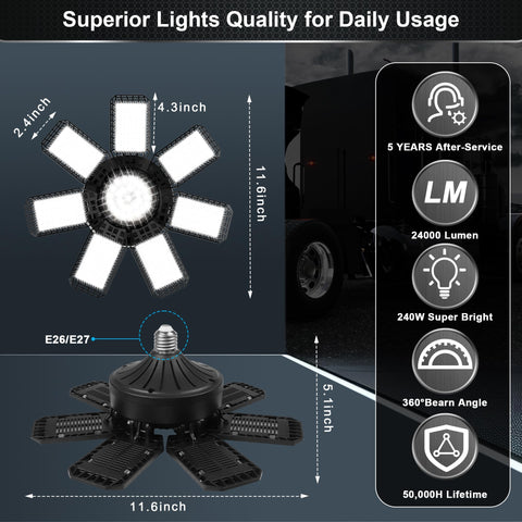 AUDLES high bay light featuring efficient heat dissipation for longevity
