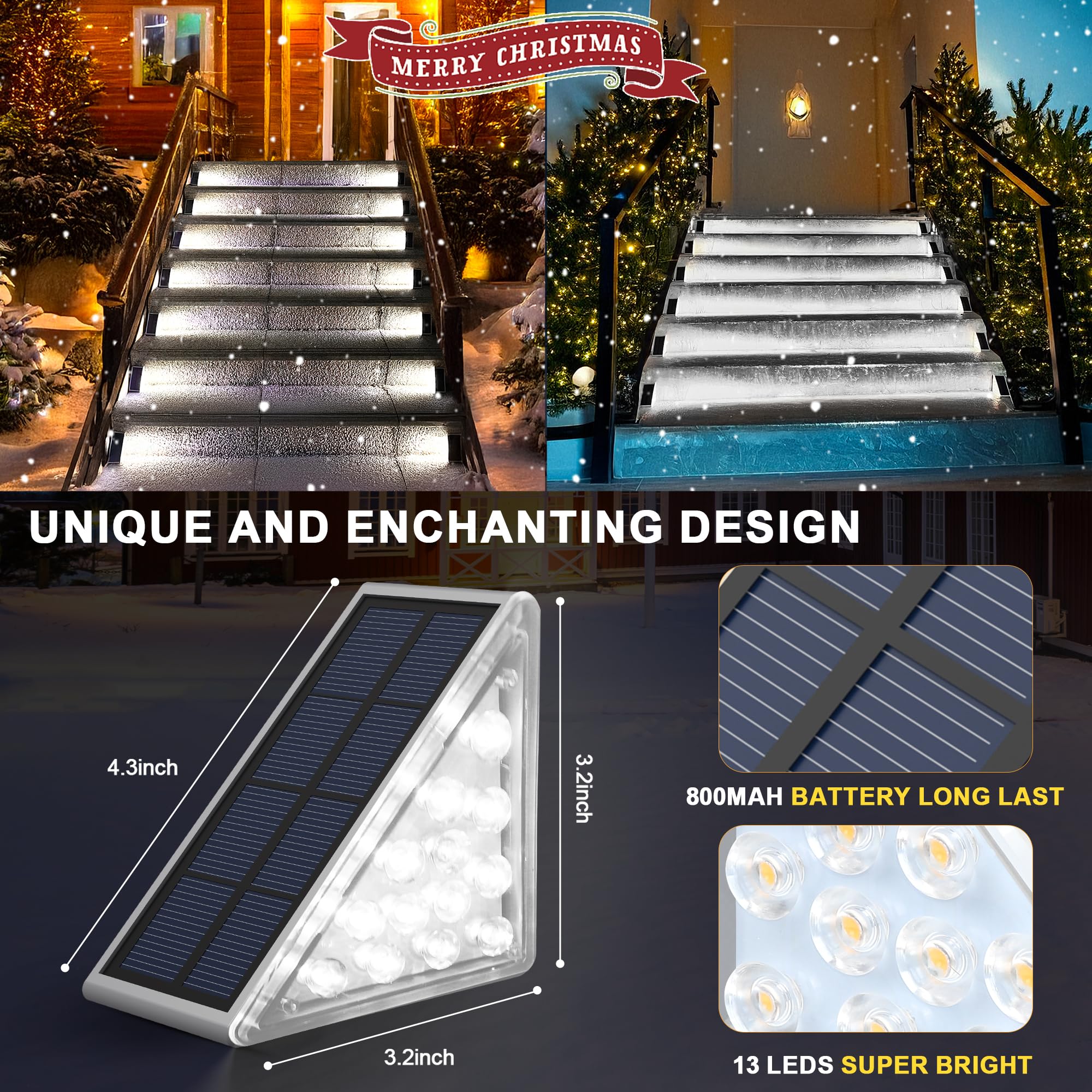 AUDLES lights auto on at dusk and off at dawn for hands free use