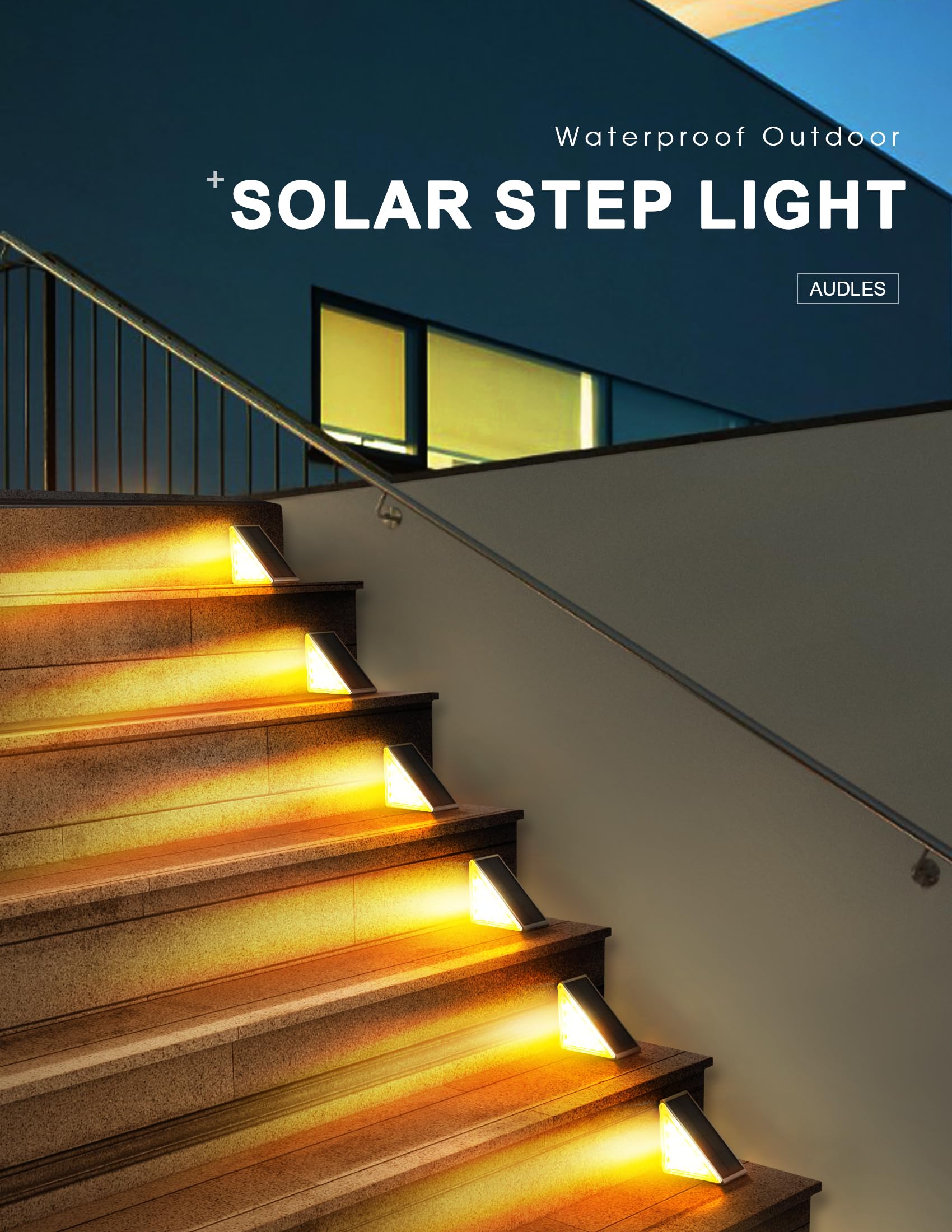 AUDLES porch entry light creates inviting glow for outdoor spaces.